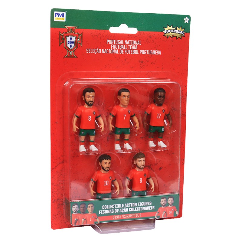 SUPERGOAL PACK 5 FIGURAS SELECCION PORTUGUESA