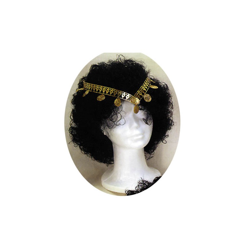 DIADEMA ZINGARA (GITANA) CON MONEDAS DORADAS