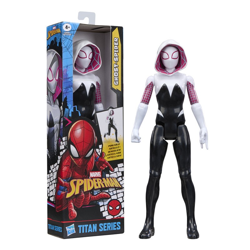 SPIDERMAN FIGURA TITAN GHOST SPIDER