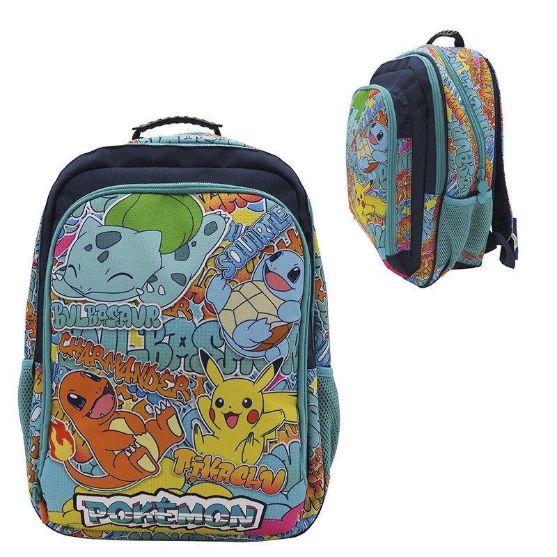 MOCHILA ESCOLAR POKEMON ADAPTA