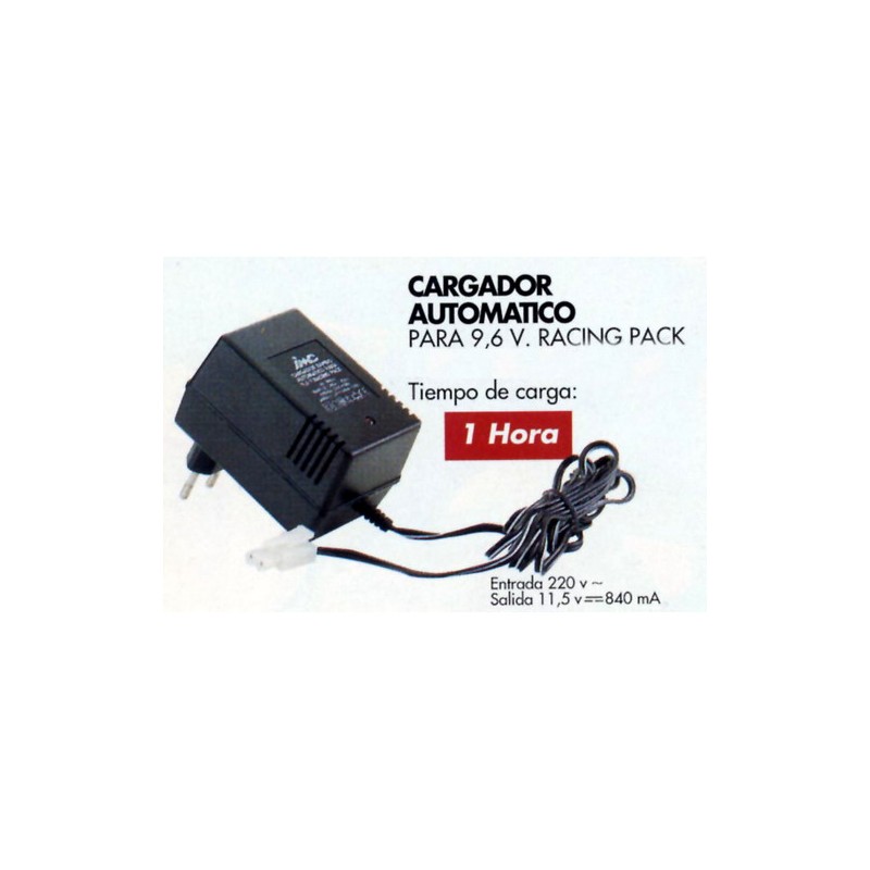 CARGADOR RAPIDO AUT. 9.6 1 H B.B.