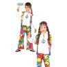 DISFRAZ HIPPIE INF. 5-6 AÑOS