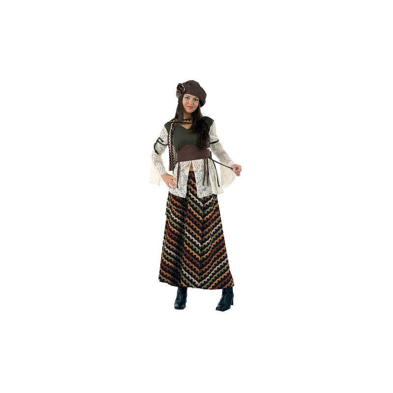 DISFRAZ ADULTO BOHEMIA FRANCESA TALLA M