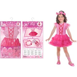 DISFRAZ INFANTIL BAILARINA + ACCESORIOS