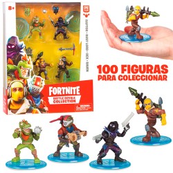 FORTNITE BLISTER 4 FIGURAS 7CM