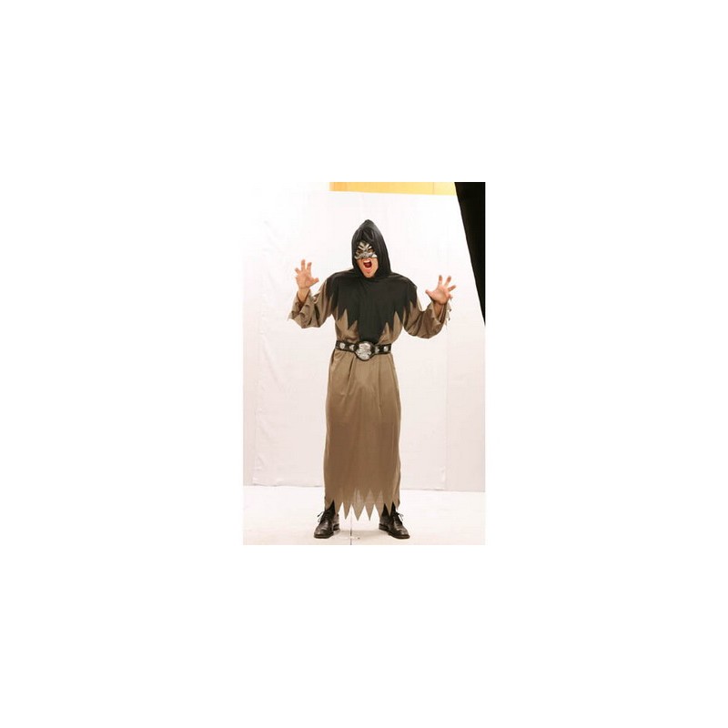 DISFRAZ ADULTO MALVADO MEDIEVAL ENMASCARADO TALLA UNICA