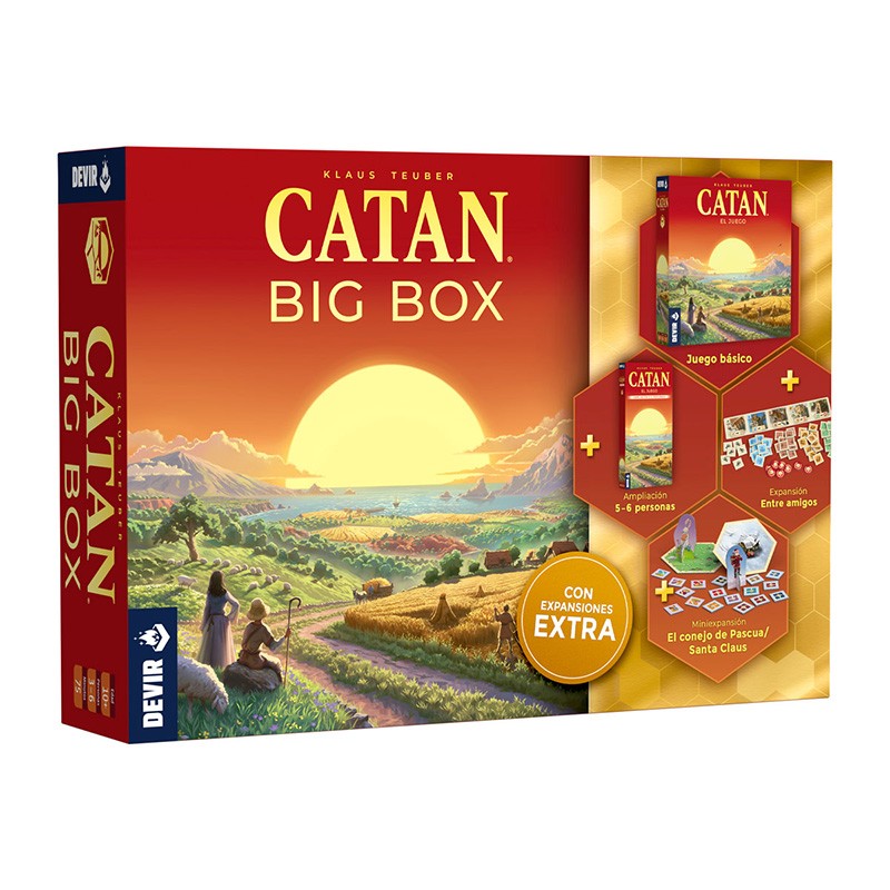 JUEGO CATAN BIG BOX