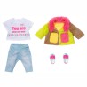 BABY BORN CONJUNTO ABRIGO DE C