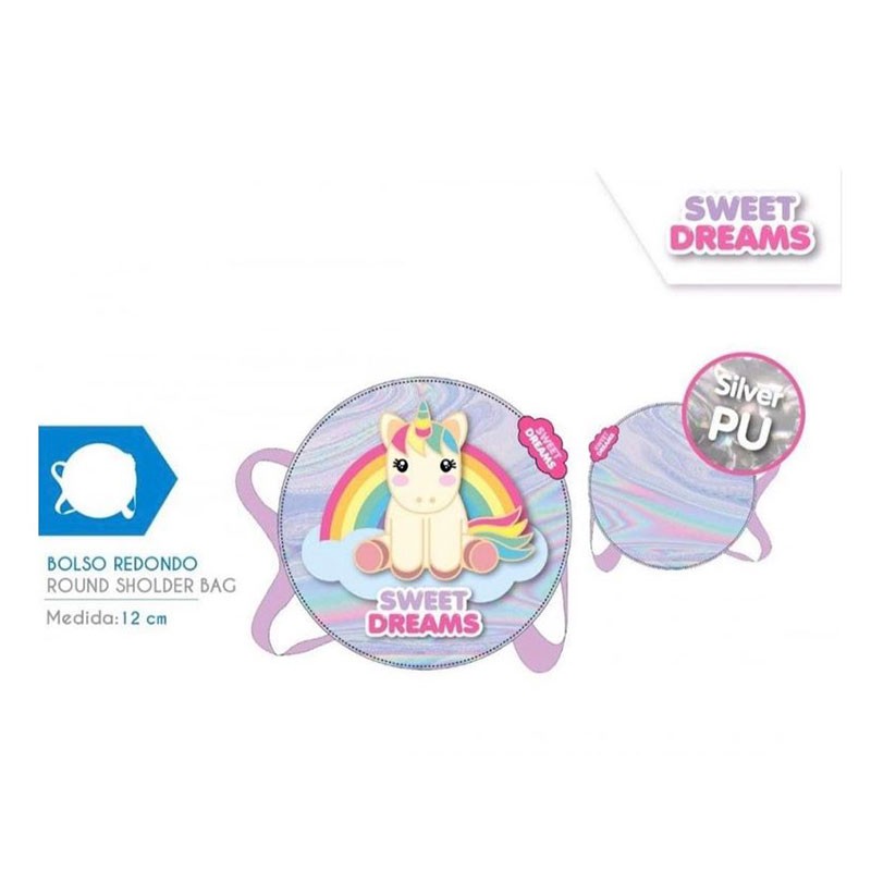 BOLSO SWEET DREAMS PU PLATEADO