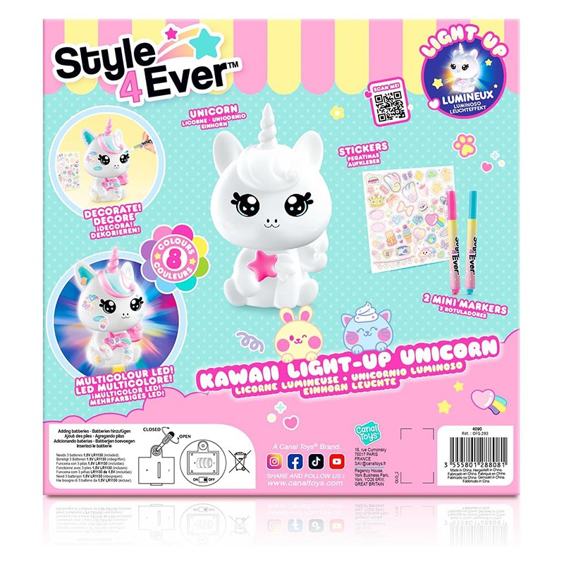 DECO CRAFT UNICORNIO DIY KAWAI