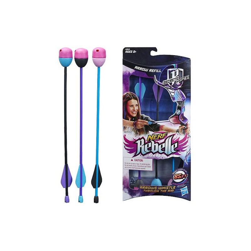 NERF REBELLE REFILL FLECHAS