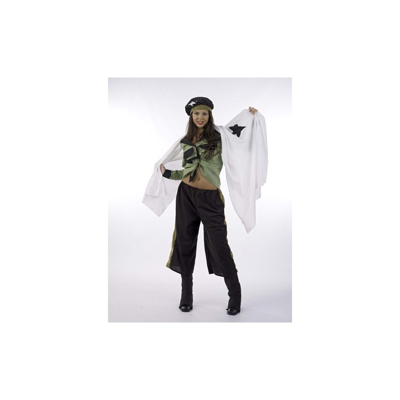 DISFRAZ ADULTO REVOLUCION CUBANA TALLA M
