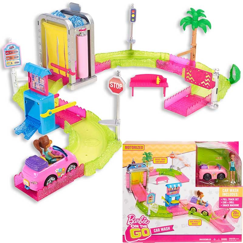 BARBIE ON THE GO TUNEL DE LAVADO