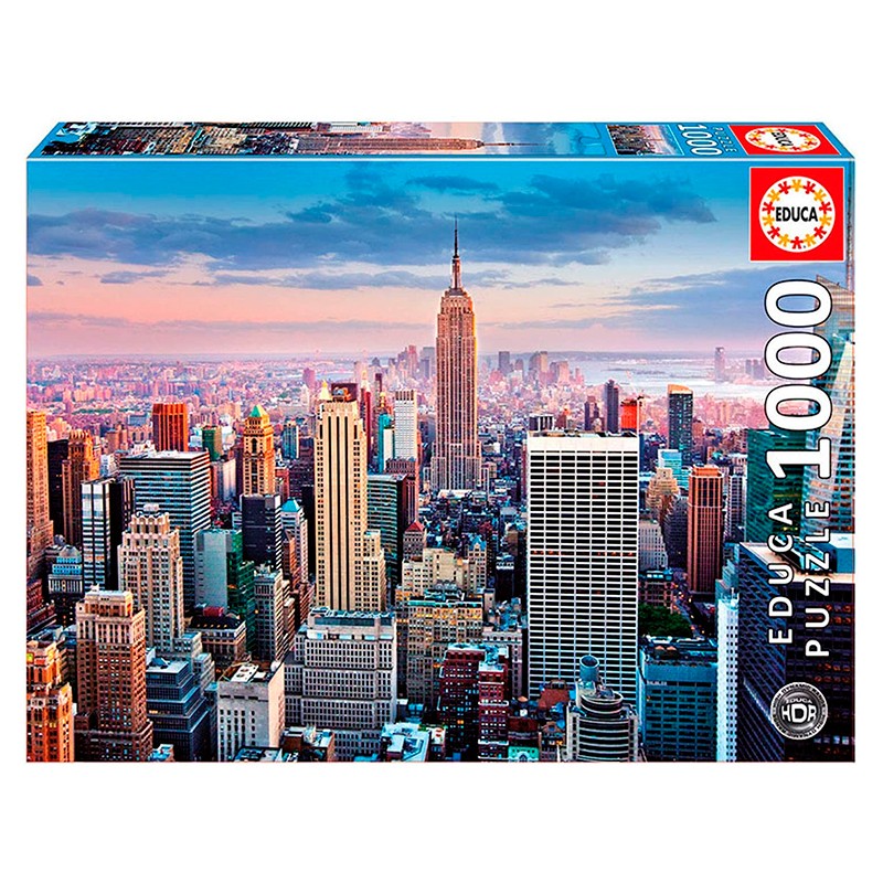 PUZZLE 1000P MANHATTAN NUEVA Y
