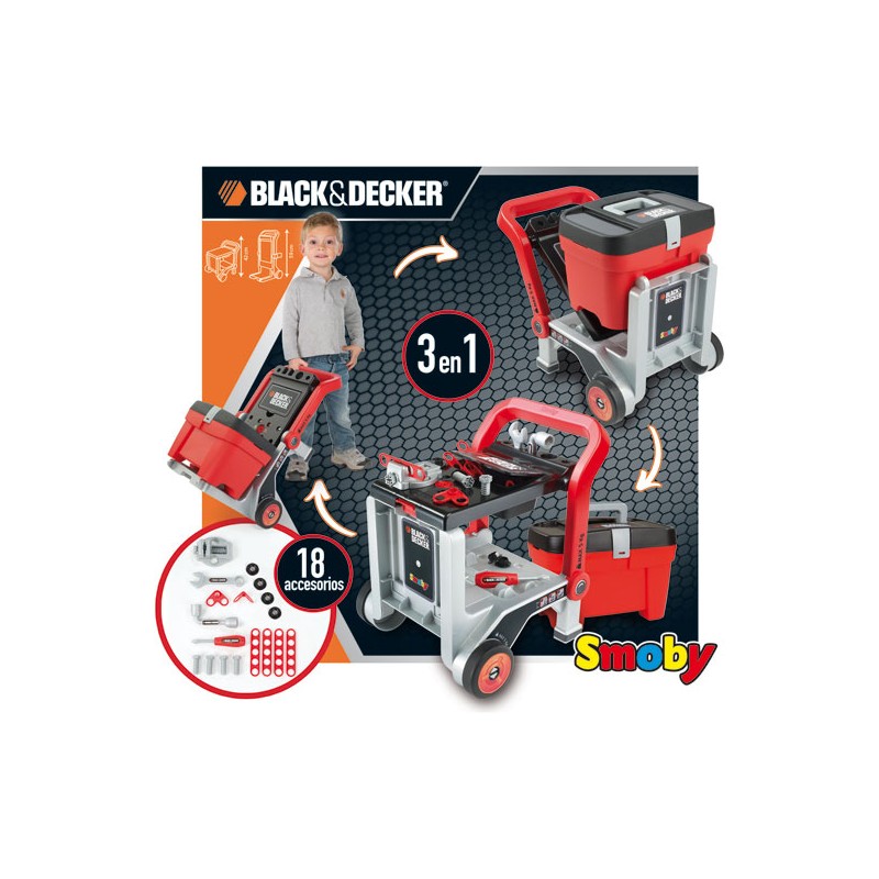 BLACK&DECKER CARRITO BRICOLAJE