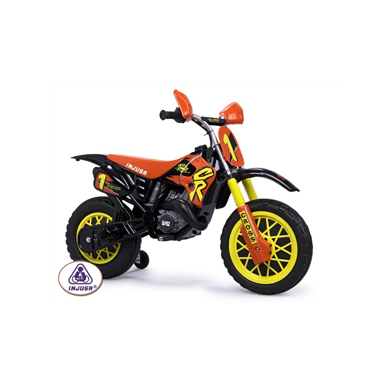 MOTO ENDURO CASCO 6V