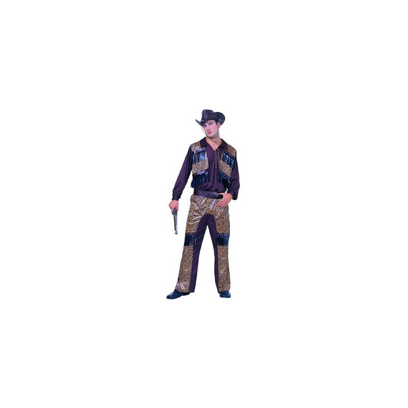 DISFRAZ ADULTO VAQUERO TALLA UNICA