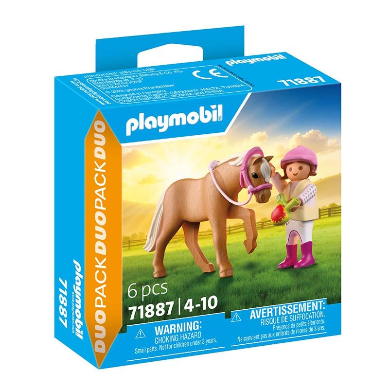 DUO PACK NIÑA CON PONI