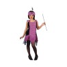 DISFRAZ INFANTIL CHARLESTON MORADO (TALLA 6)