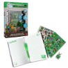 DIARIO CON BOLIGRAFO MAGICO MINECRAFT
