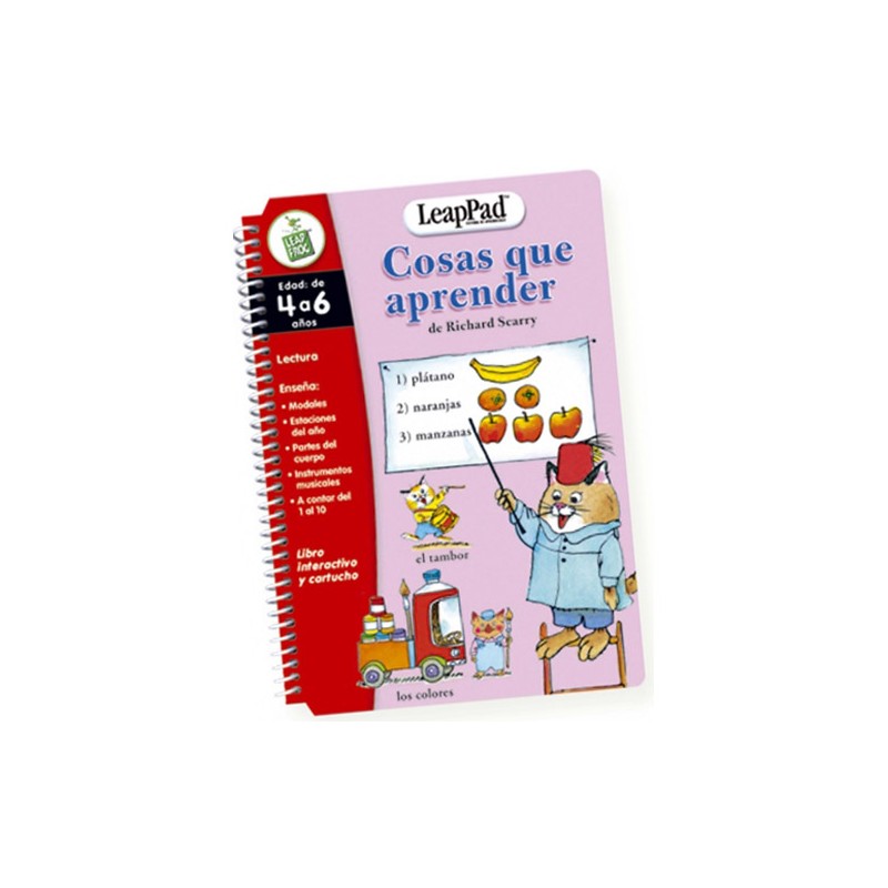 LEAP PAD COSAS QUE APRENDER (4 A 6 AÑOS)