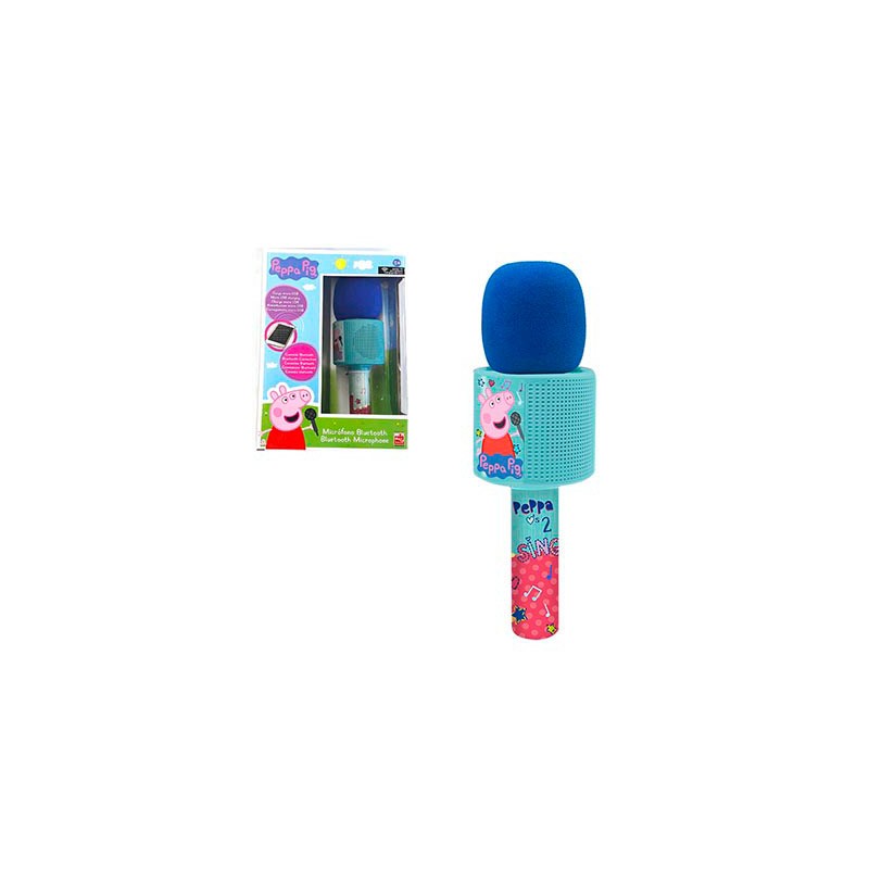 MICROFONO BLUETOOTH CON MELODIAS PEPPA PIG