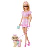 BARBIE MALIBU TWINNING LOOKS CON PERRITO