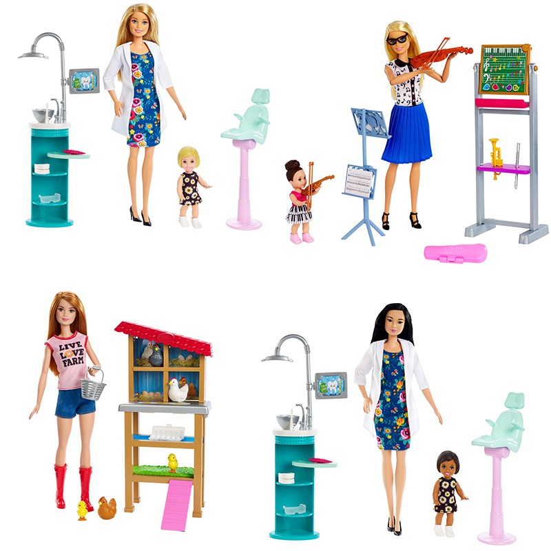 BARBIE PLAYSET PROFESIONES SUR