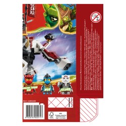 NINJAGO ZILVAR Y BESTIA DRAGON GRIMTAK
