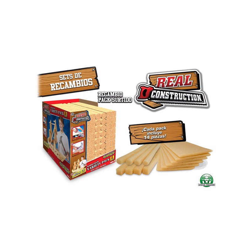 REAL CONSTRUCTION SET RECAMBIOS (14 PIEZAS)