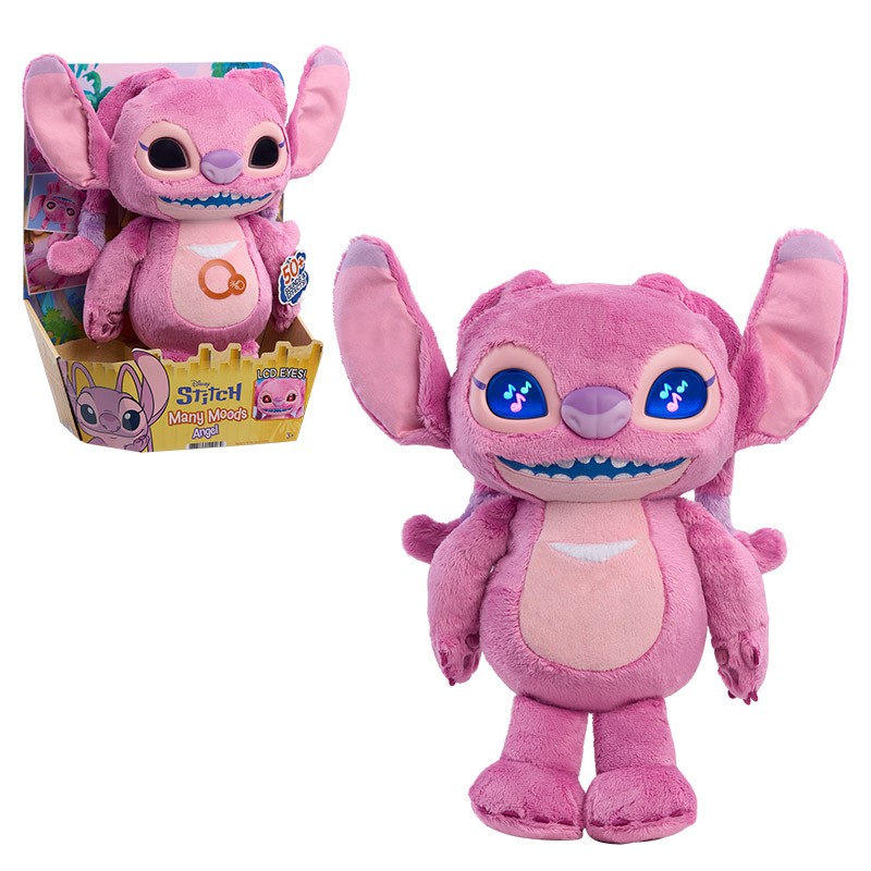 STITCH PELUCHE OJOS EMOTIVOS ANGEL