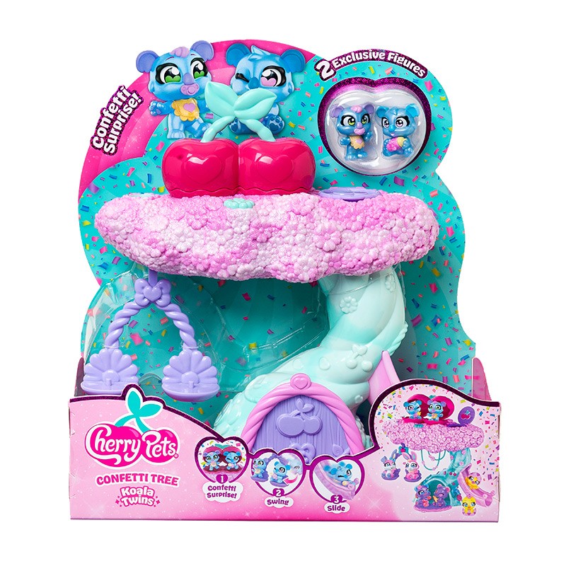CHERRY PETS CONFETTI TREE KOALA TWINS