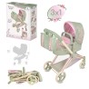 BOTANIC COCHE DE MUÑECA 3X1 PLEGABLE 79x65x38 CM