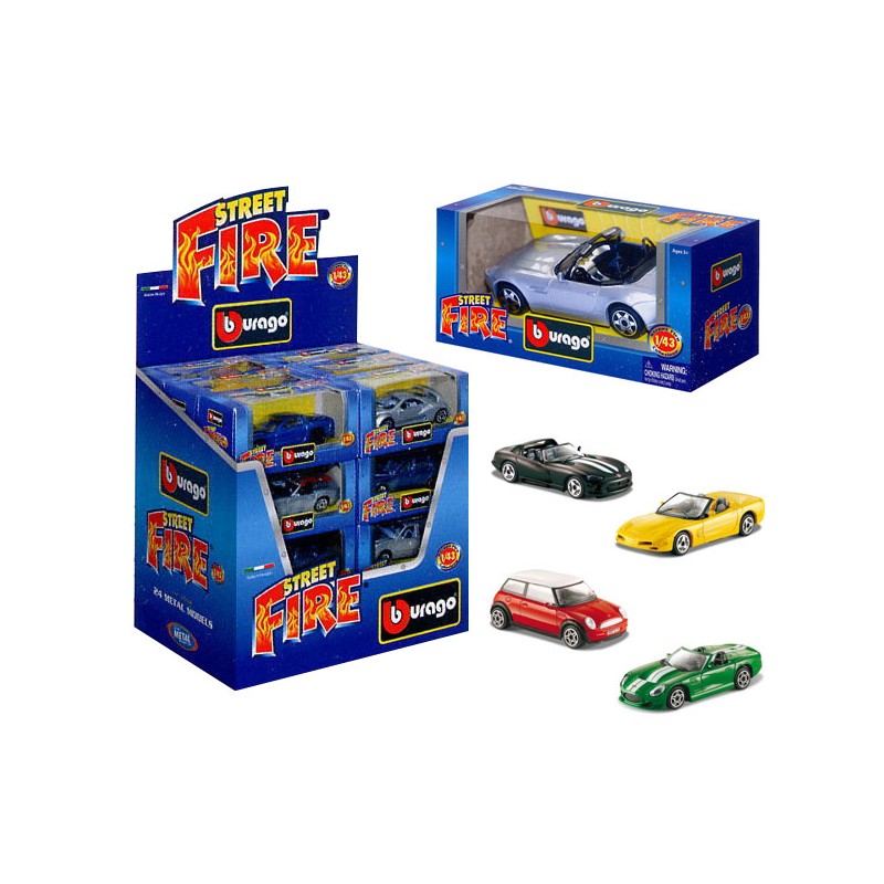 BURAGO 1:43 STREET FIRE