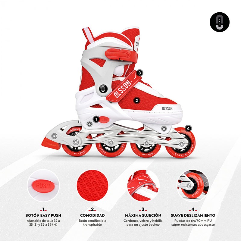PATINES EN LINEA OLSSON HALLEY