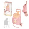 HONEY CARRITO COMPRA ROSA 66X30X36 CM