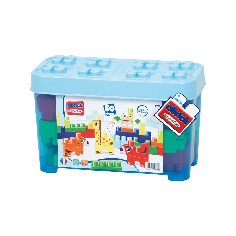 BOX 50 PIEZAS ABRICK ANIMALES