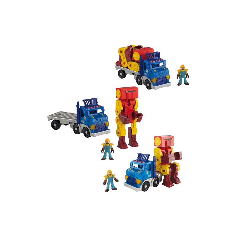IMAGINEXT VEHICULO DELUXE + ROBOT