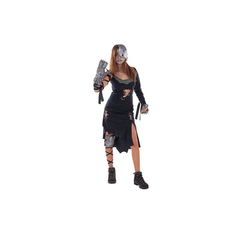 DISFRAZ ADULTO CYBORG CHICA