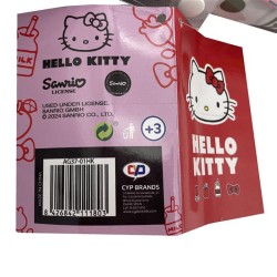 SANRIO HELLO KITTY PARAGUAS MANUAL INFANTIL TRANSP. BURBUJA 48 CM