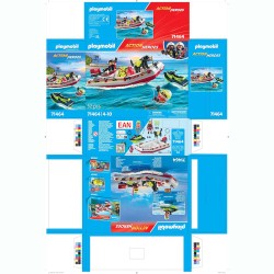 ACTION HEROES BOTE DE BOMBEROS