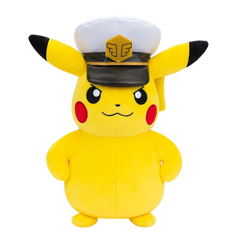 POKEMON PELUCHE CAPITAN PIKACHU 20 CM