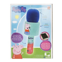 MICROFONO BLUETOOTH CON MELODIAS PEPPA PIG
