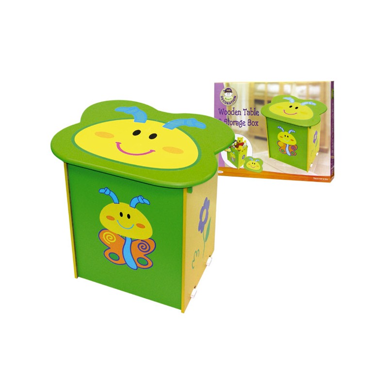 MESA Y ORGANIZ.JUGUETES MADERA