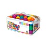 FUN BALLZ BOLSA 100 BOLAS COLORES D6.5 CM