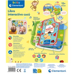 LIBRO INTERACTIVO CUCU AMIGOS ANIMALES