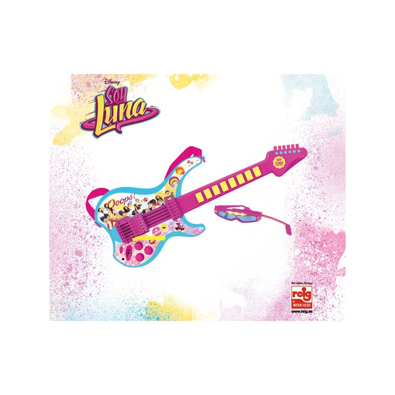 SOY LUNA GUITARRA ELECTRICA C/