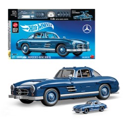 MEGA HOTWHEELS CONSTRUCCION PREMIUM MERCEDES 300SL