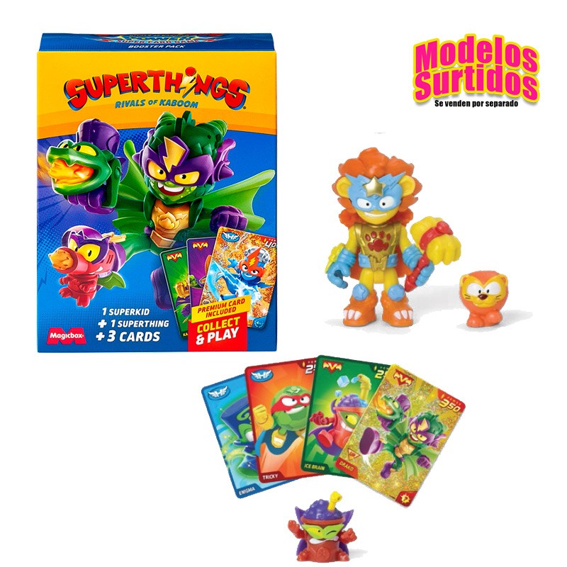 SUPERTHINGS POWER SUPERKID & CARD PACK