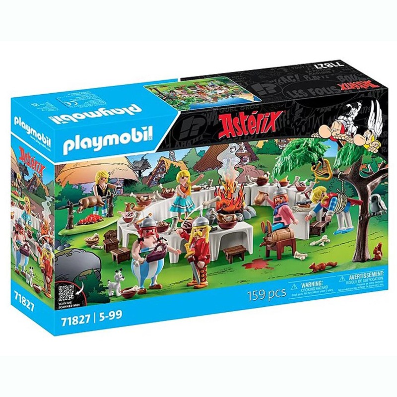 ASTERIX EL BANQUETE DE LA ALDEA